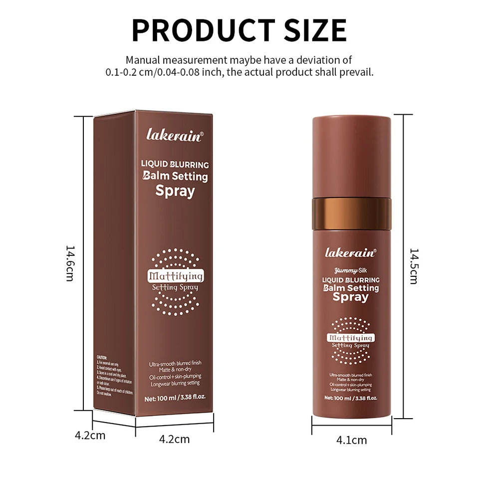 Liquid Blurring Balm Setting Spray and Makeup Fixer for long lasting daily wear - 16