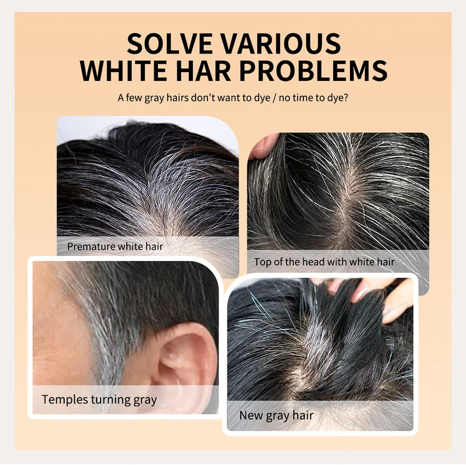 Hair Dye Stick and Gray Root Concealer for Instant Touch Ups and Daily Grooming