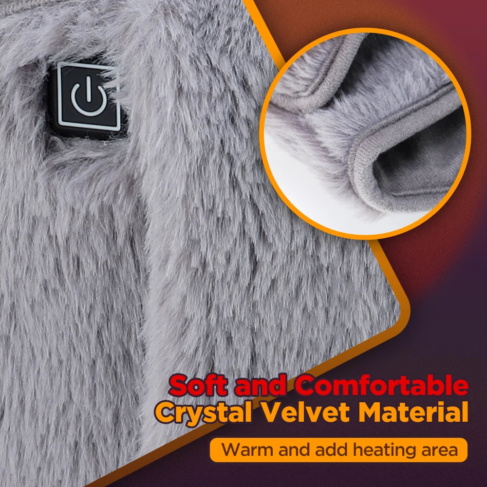 Electric Heating Waist Belt and Warming Pad for Comfort During Cold Days