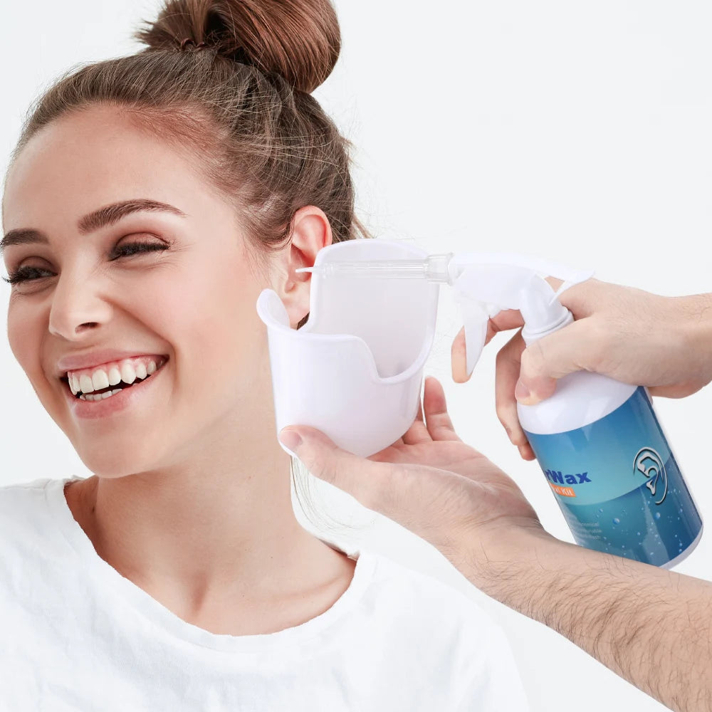 Electric Ear Wax Removal System and Ear Irrigation Cleaner for Home Ear Care Use