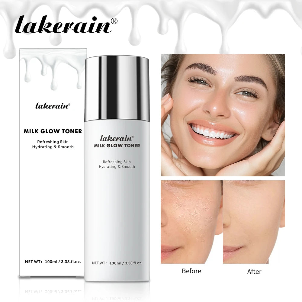 Milk Glow Toner and Hydrating Face Essence for Daily Skin Brightening Routine - 1