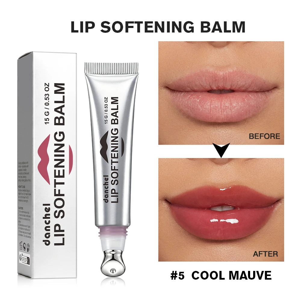Lip Softening Balm and Hydrating Tinted Gloss for Smooth and Nourished Lips