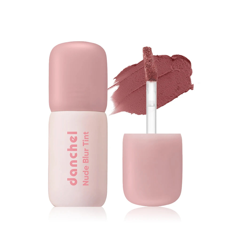 Nude Blurring Lip Tint and Velvet Cheek Blush for a natural everyday look