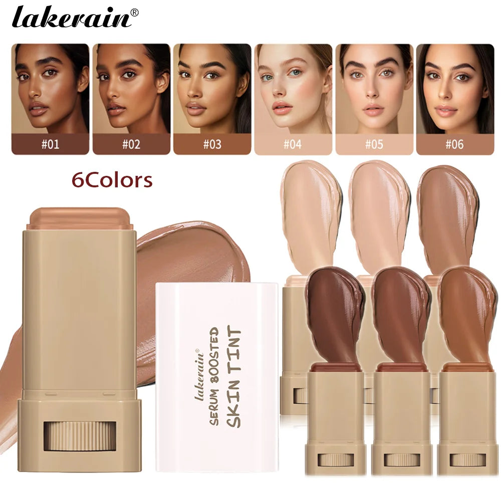 Serum Boosted Skin Tint and Foundation Stick for Radiant Makeup Coverage Daily