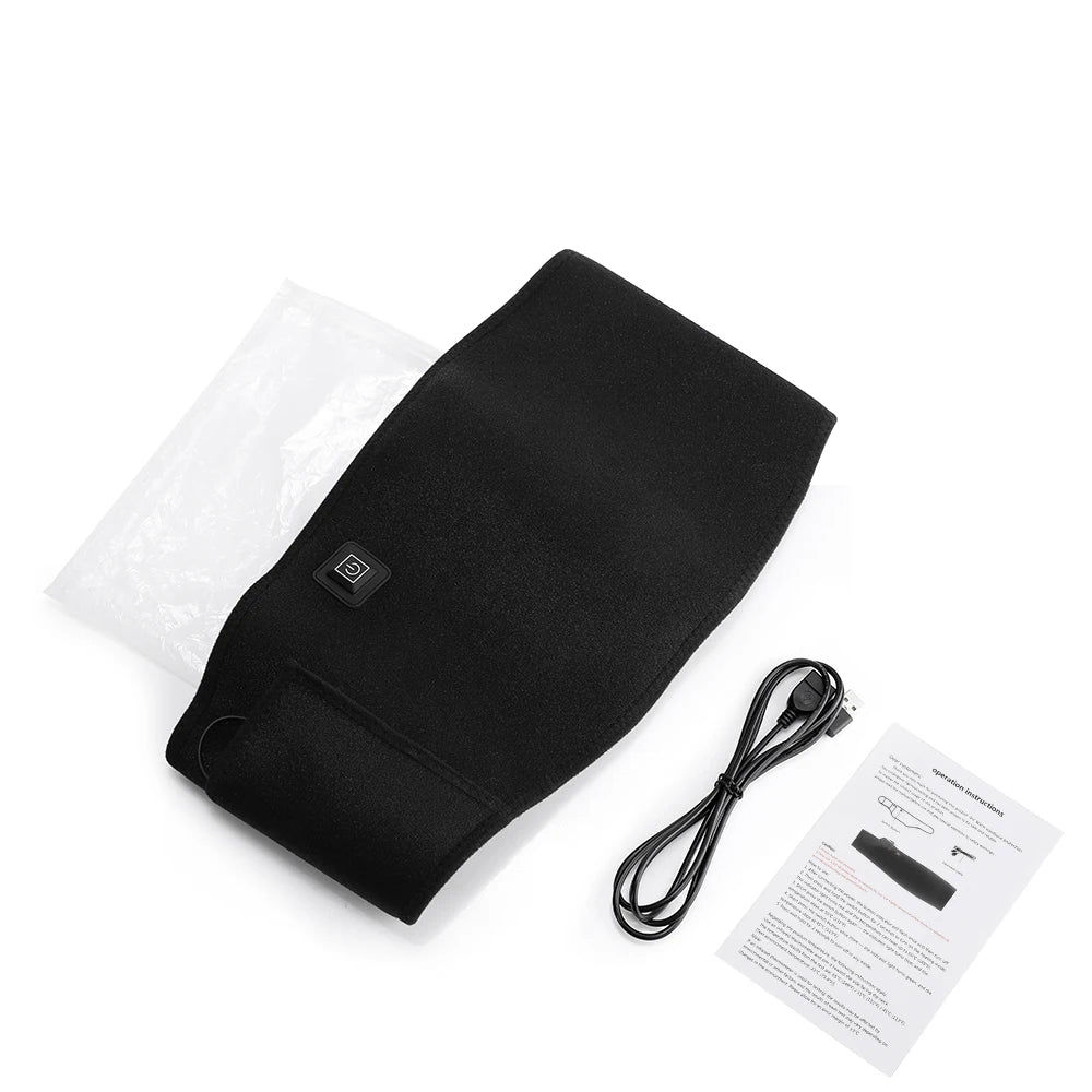 Red Light Waist Belt and Heating Pad for Muscle Relief at Home or the Office - 17