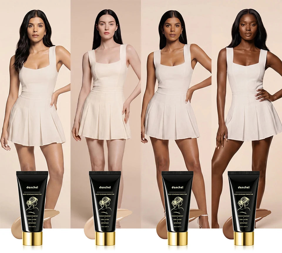 Body Coverage Perfector and Tattoo Concealer Cream for Flawless Smooth Skin - 9