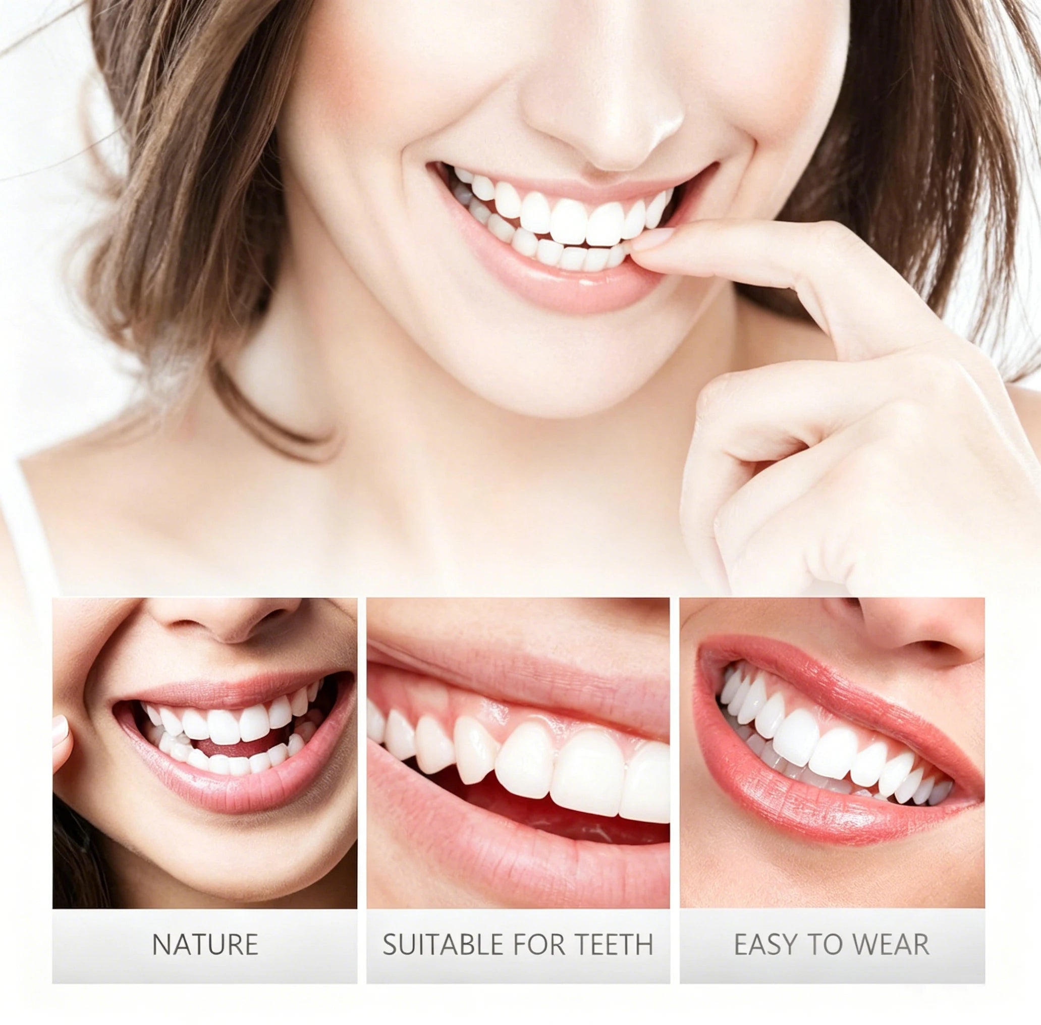 Silicone Snap On Veneers and Cosmetic Teeth Covers for Instant Smile Confidence - 2