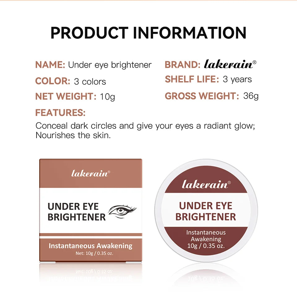Hydrating Eye Brightener and Dark Circle Concealer for Daily Makeup Routine - 15