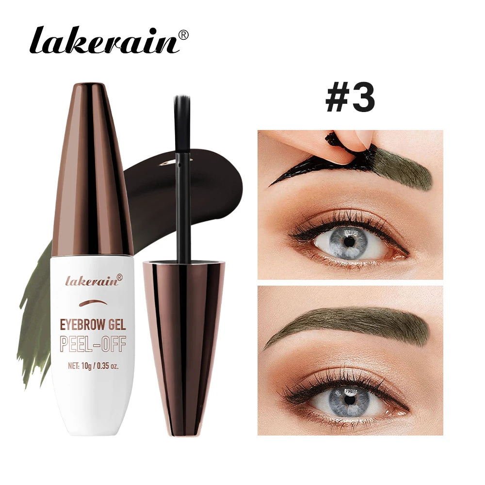 Peel off Eyebrow Gel and Temporary Brow Tint for a Long Lasting Natural Look - 24