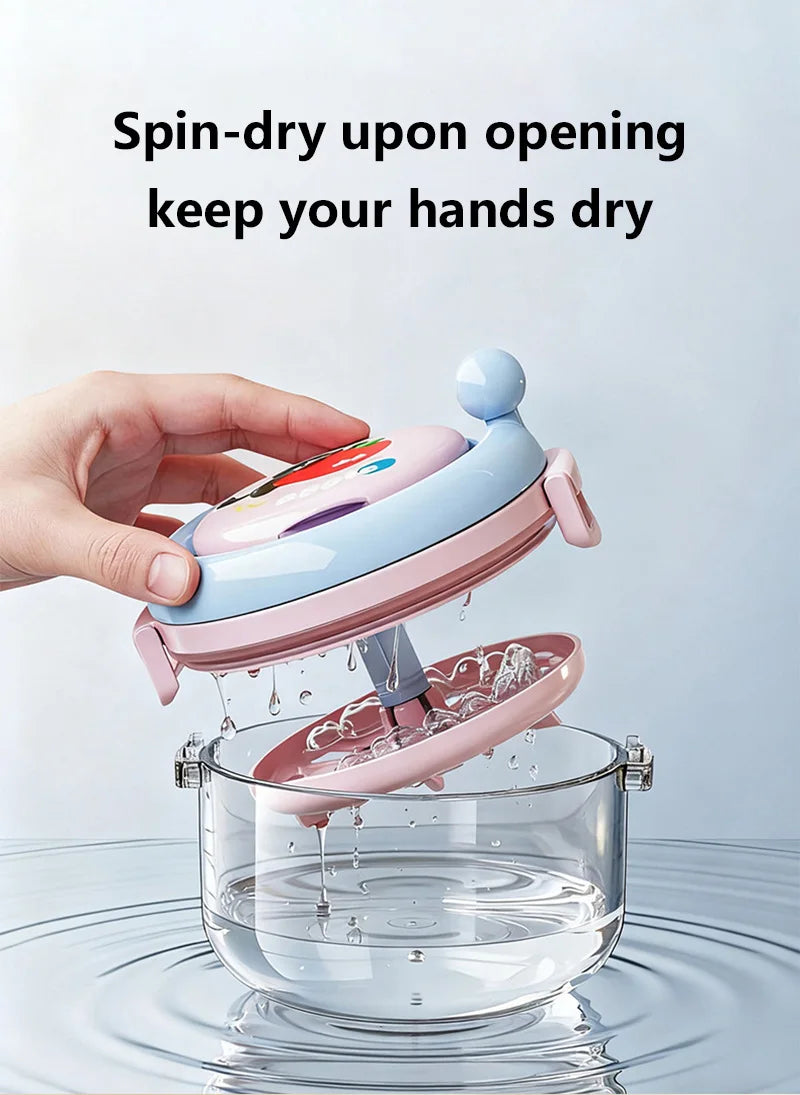 Denture Cleaning Box and Retainer Case for Daily Hygiene and Travel Storage - 14