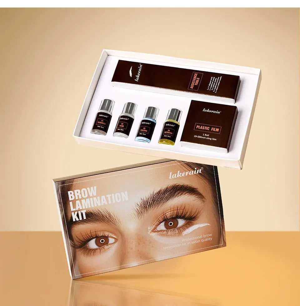 Brow Lamination Kit and Eyebrow Lifting Set for Professional Salon Home Beauty