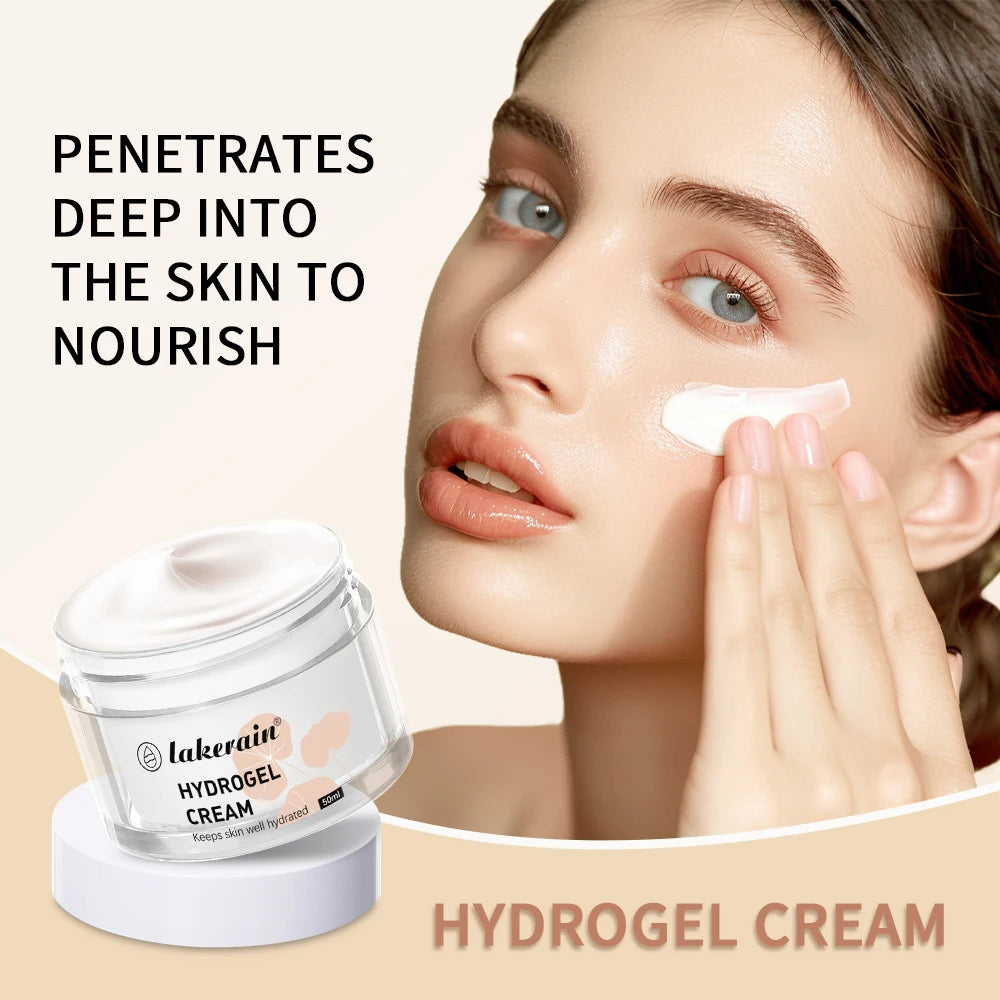 Hydrogel Facial Cream and Moisturizing Skin Care for Daily Face Hydration