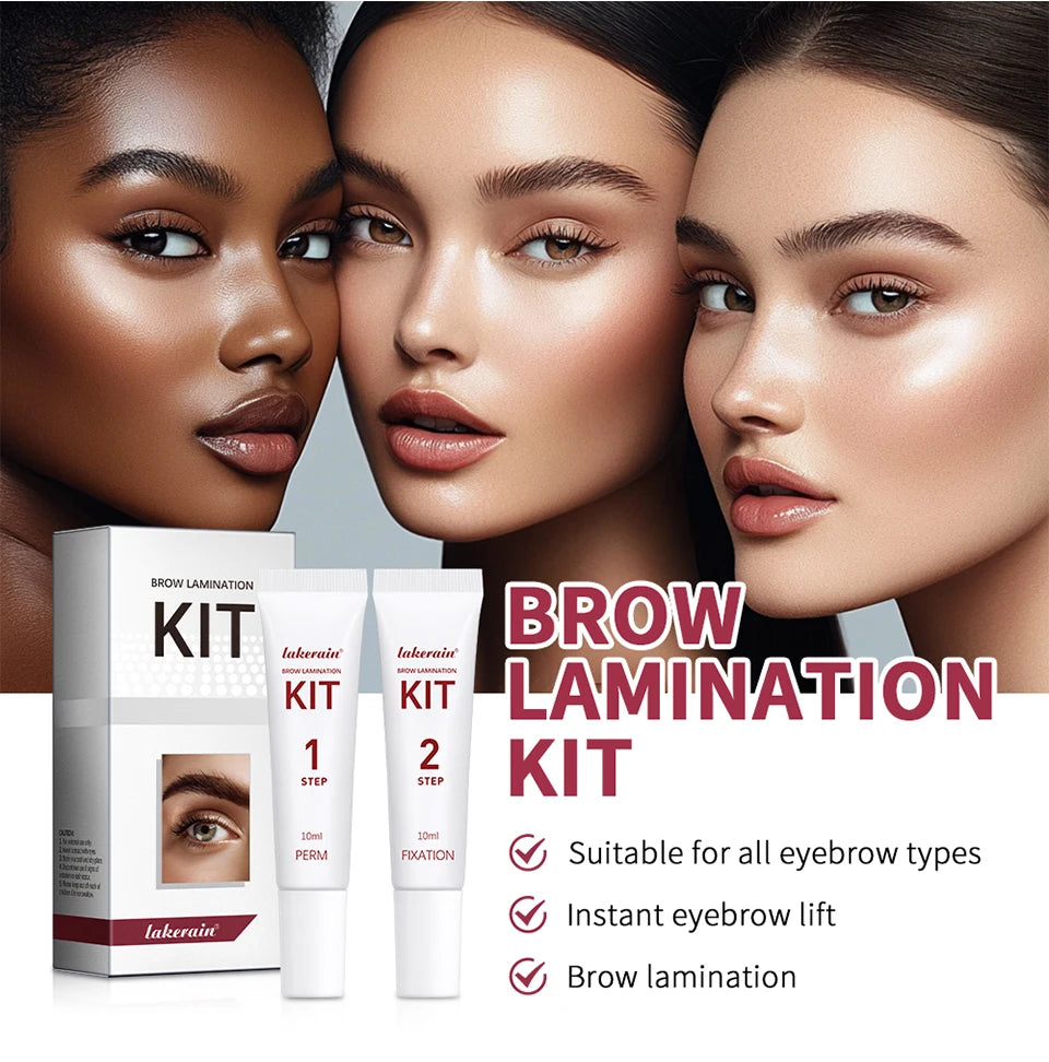 Brow Lamination Kit and Eyebrow Lifting Set for Professional Salon Style Brows
