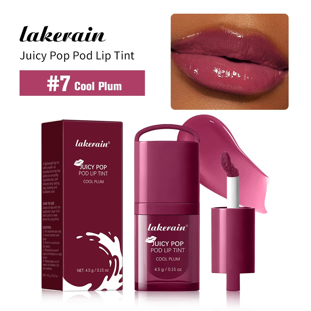 Juicy Pop Pod Lip Tint and Moisturizing Gloss for Daily Hydrating Makeup