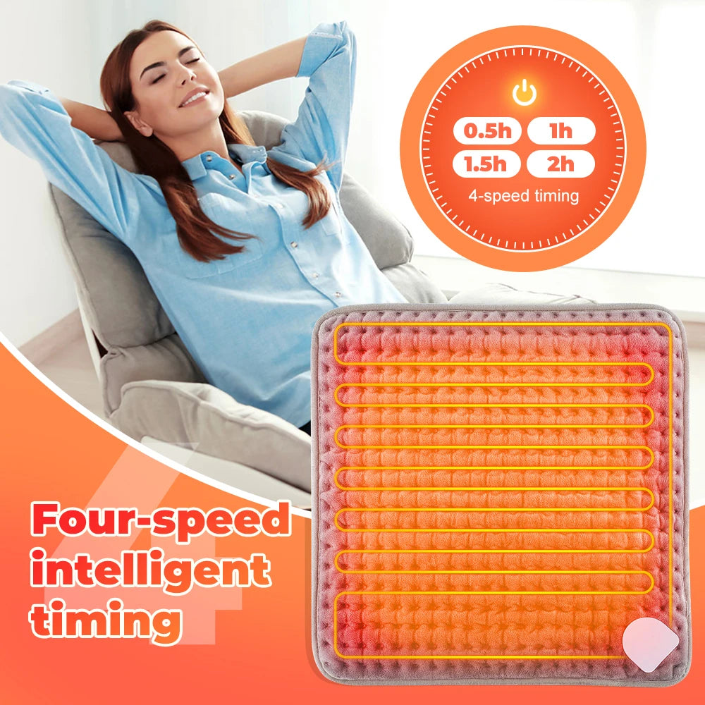 Foot Warmer and Electric Heating Pad for Office or Home Winter Comfort - 4