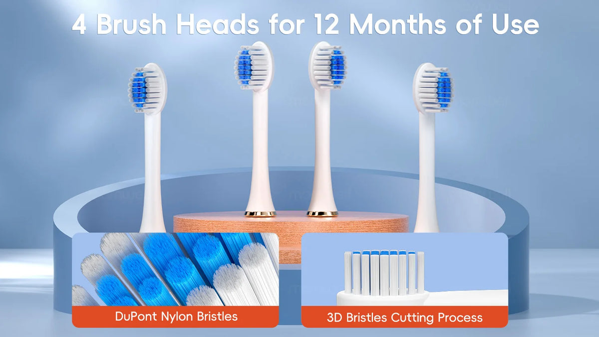 Sonic Electric Toothbrush and Rechargeable Oral Care Tool for Daily Cleaning