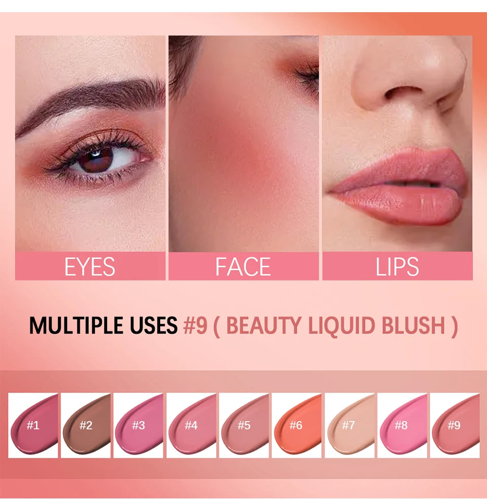 Liquid Blush and Cheek Tint for Natural Flawless Makeup Everyday Wear