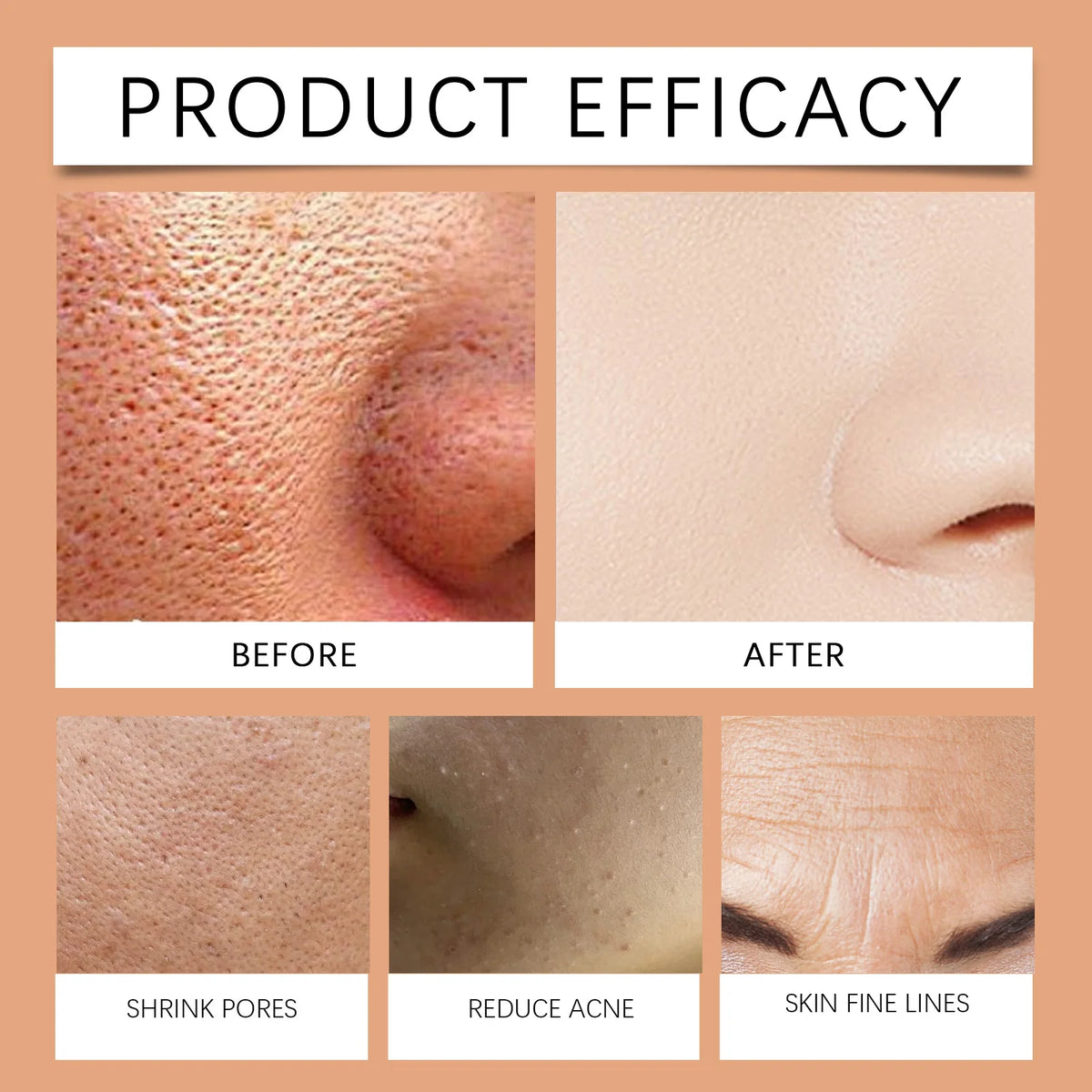 Orange Exfoliating Gel and Facial Scrub Cleanser for Brightening Dull Skin