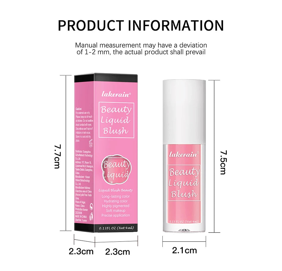 Liquid Blush and Cheek Tint for Natural Flawless Makeup Everyday Wear - 16