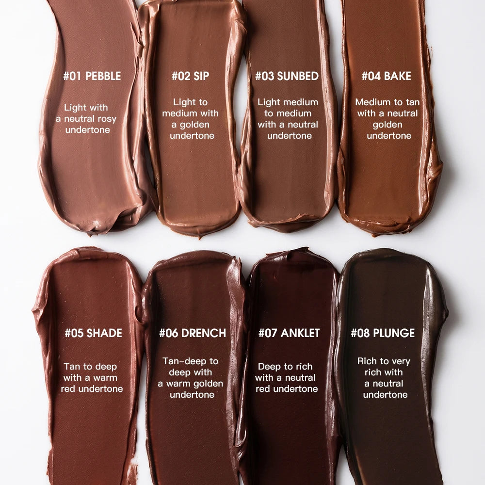 Cream Contour Stick and Bronzer Makeup for Daily Sculpting and Face Defining