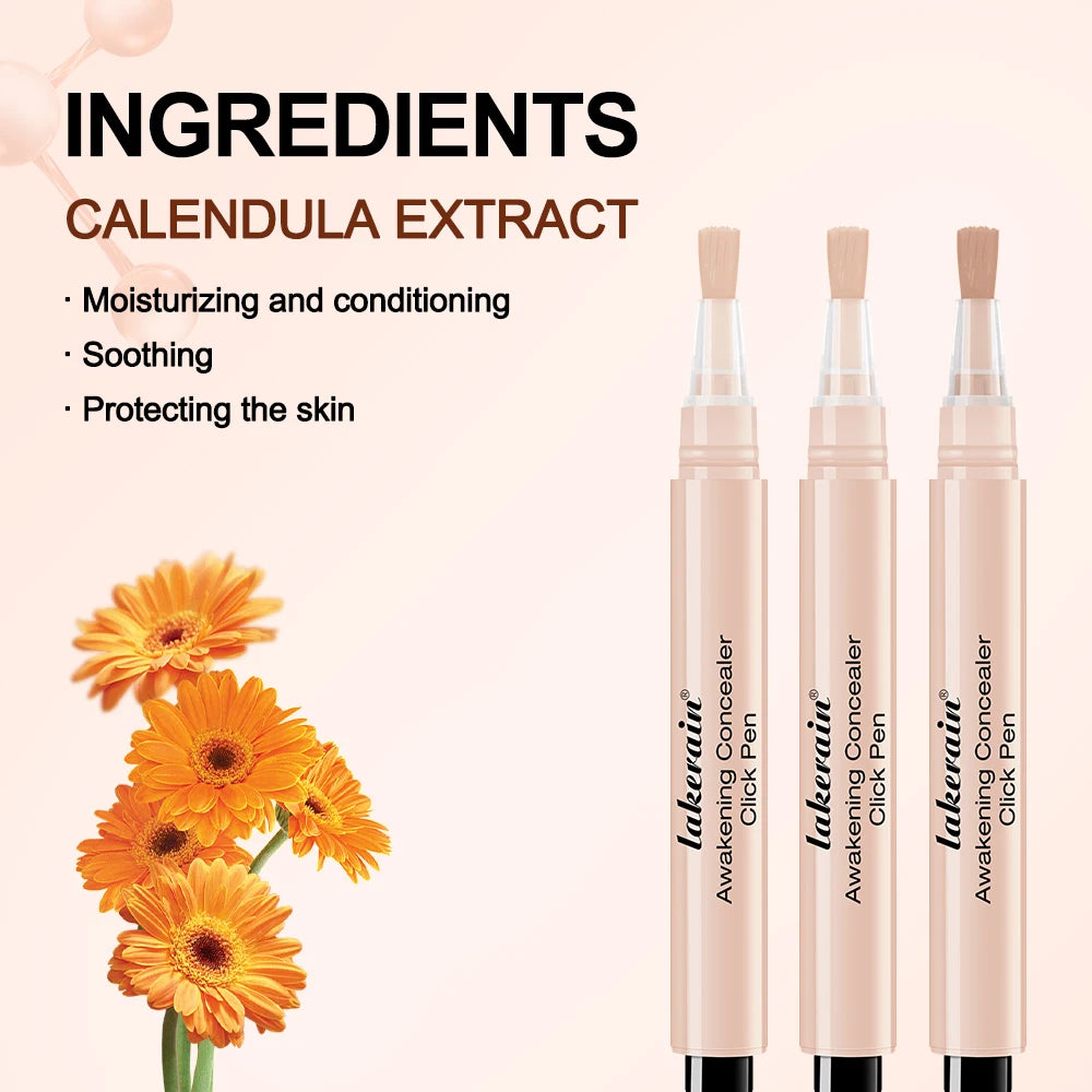 Awakening Concealer Click Pen and Brightening Makeup Pencil for Daily Routine