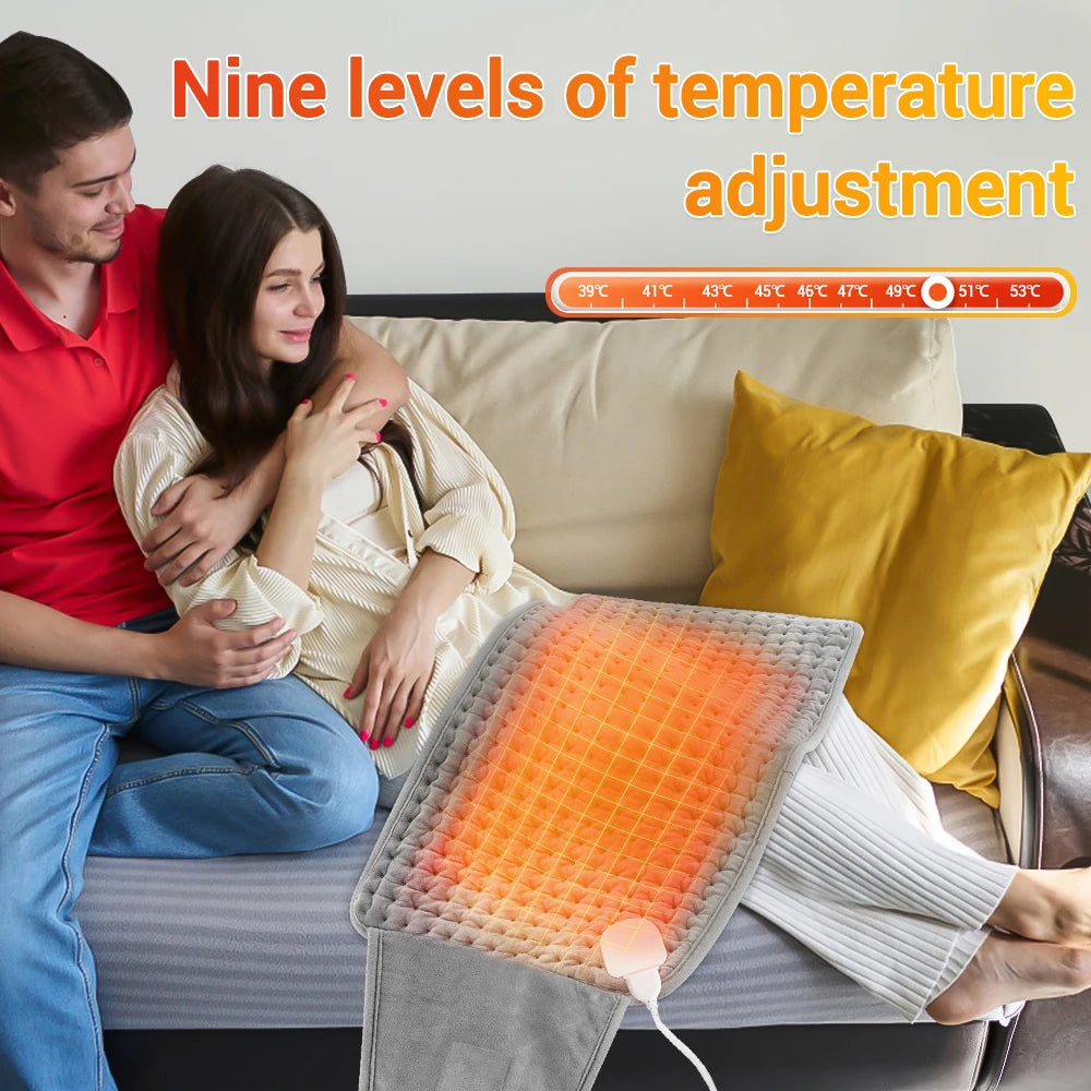 Heated Waist Belt and Electric Heating Wrap for Back Pain Relief at Home - 8