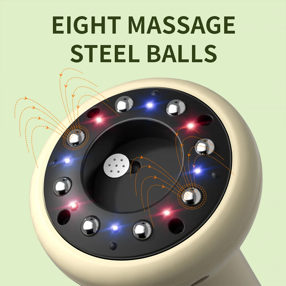 Electric Cupping Massager and Scraping Tool for Muscle Relaxation and Body Recovery - 17