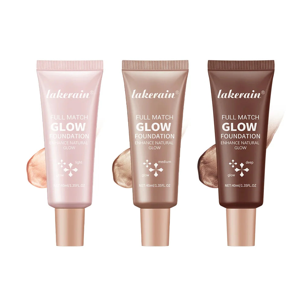 Liquid Glow Foundation and Radiant Skin Enhancer for Natural Daily Makeup Looks - 28
