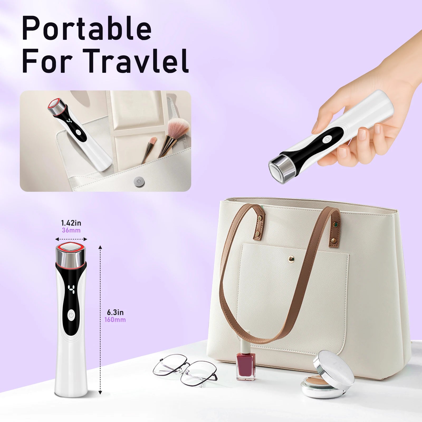 Microcurrent Facial Massager and Skin Tightening Device for Youthful Glow - 12