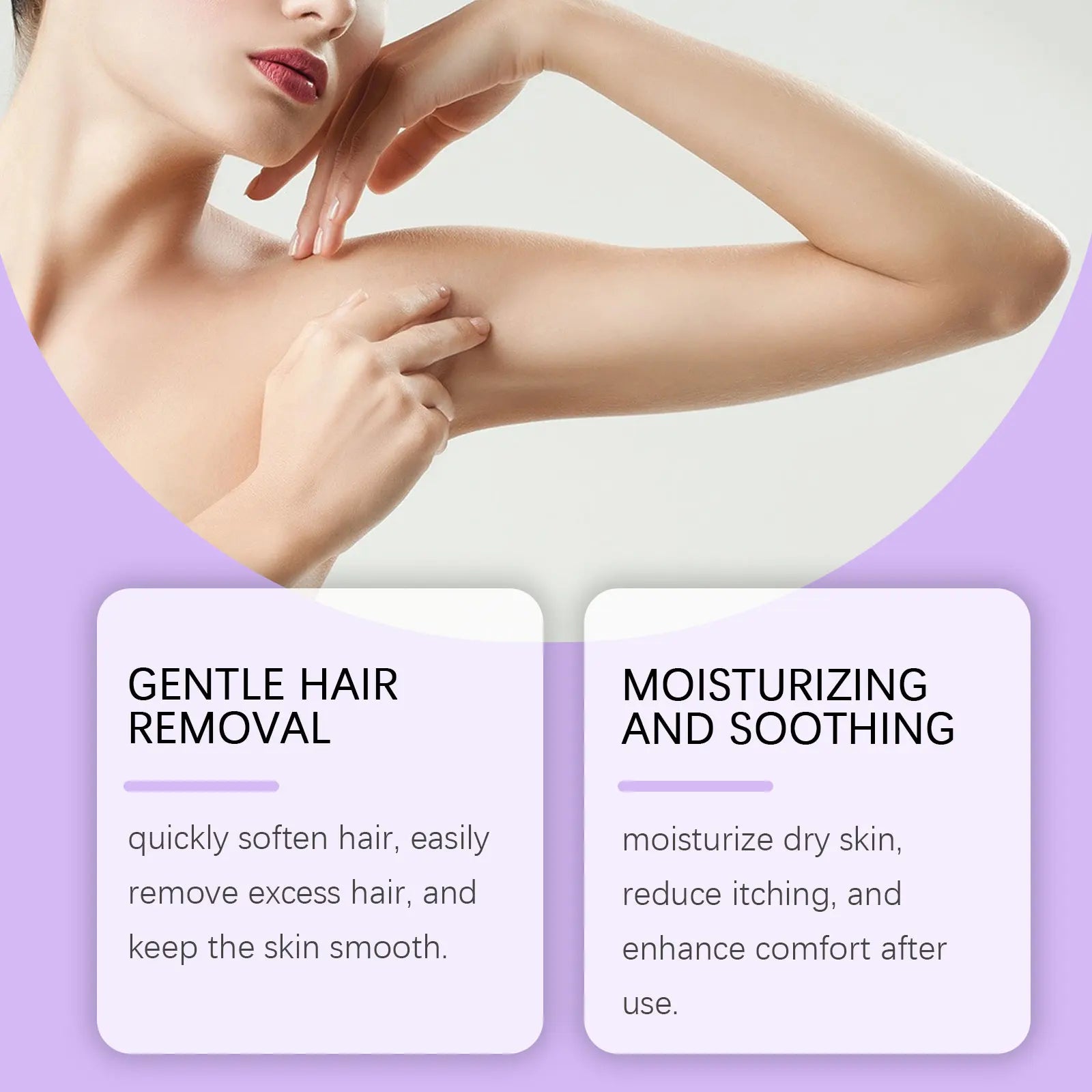 Hair Removal Mousse and Depilatory Foam for Painless Body Hair Maintenance - 8