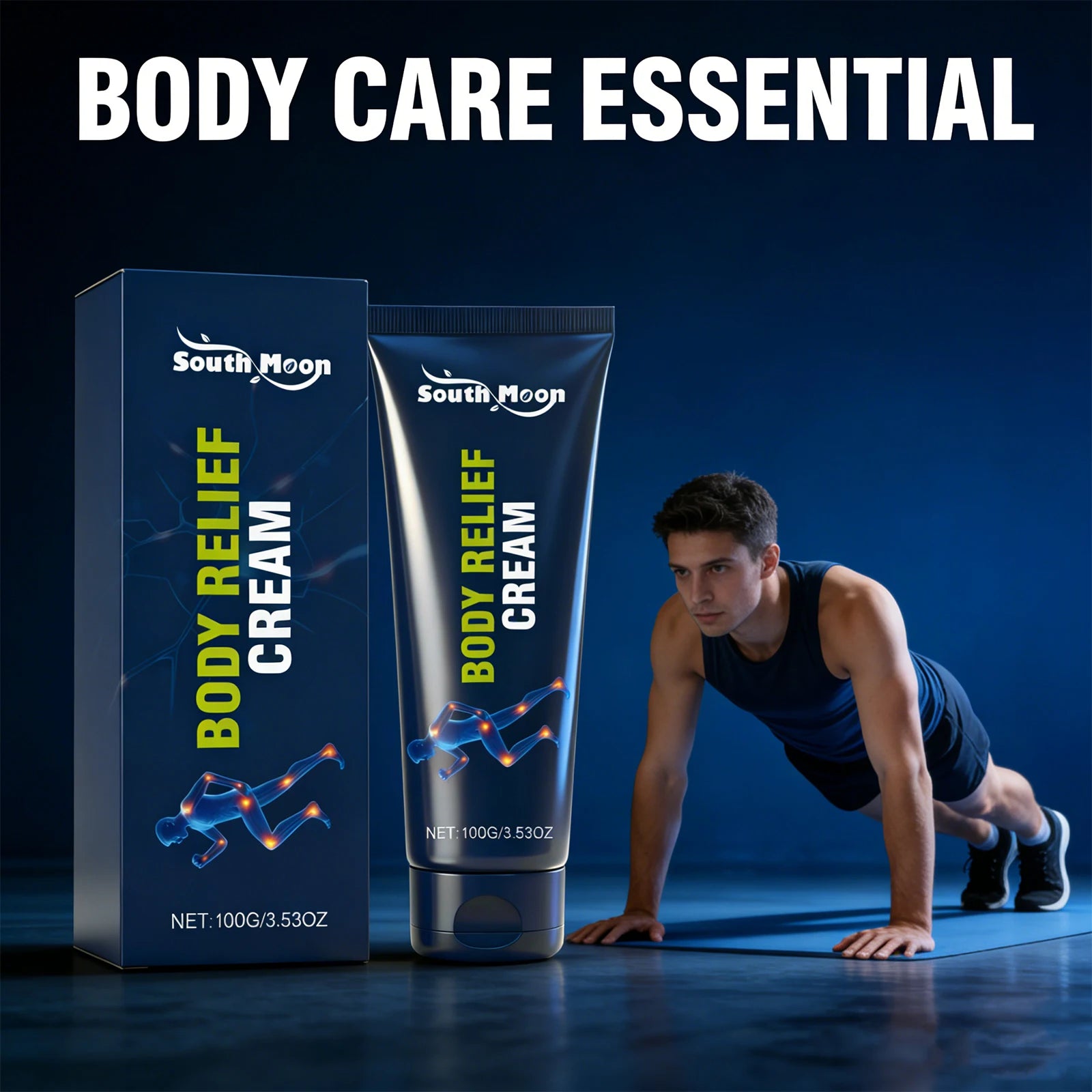 Body Relief Cream and Muscle Massage Lotion for Joint Support and Recovery - 4
