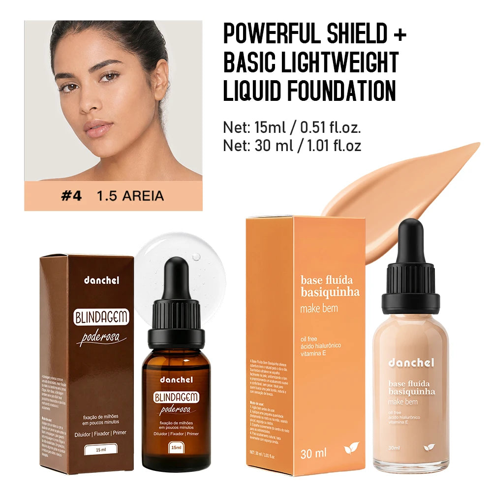 Face Makeup Set and Liquid Foundation Primer for flawless long lasting finish - 27