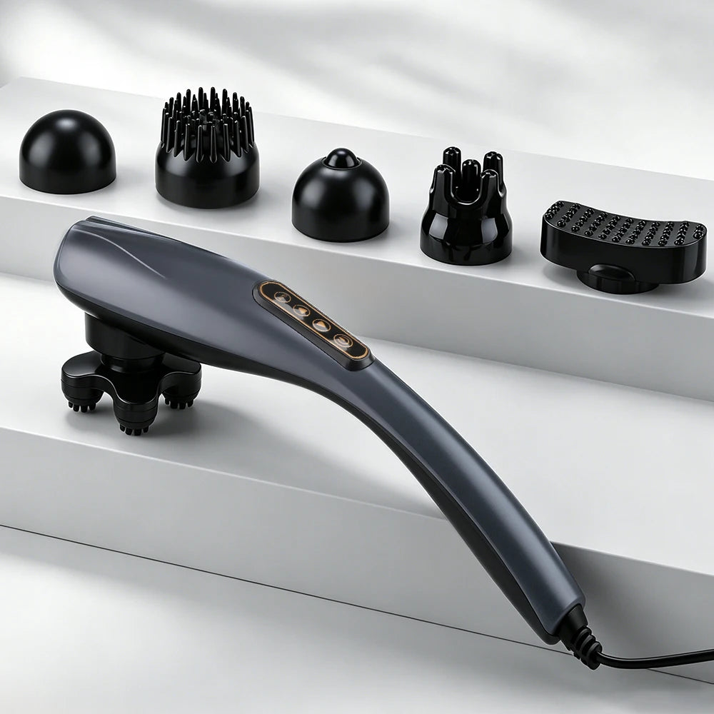 Handheld Percussion Massager and Deep Tissue Body Wand for Home and Office Relief - 16