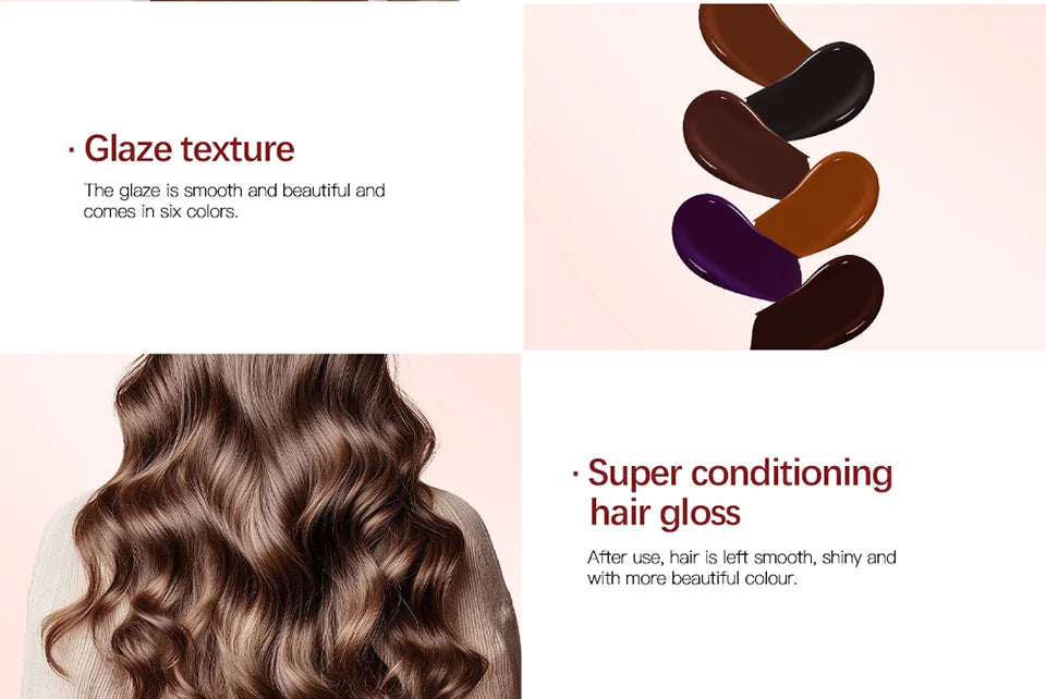 Super Conditioning Hair Gloss and Semi Permanent Hair Glaze for Vibrant Shine