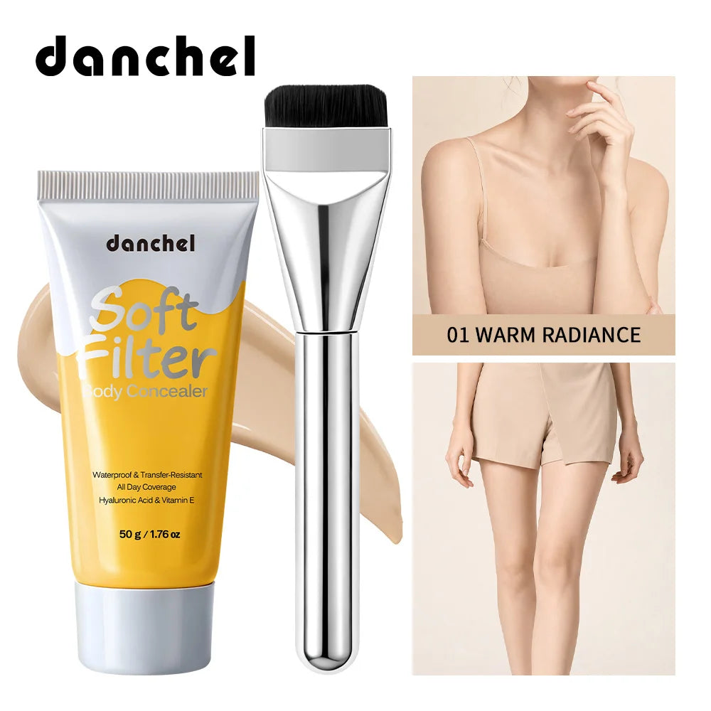 Body Concealer and Full Coverage Foundation for Flawless Skin and Tattoos - 21