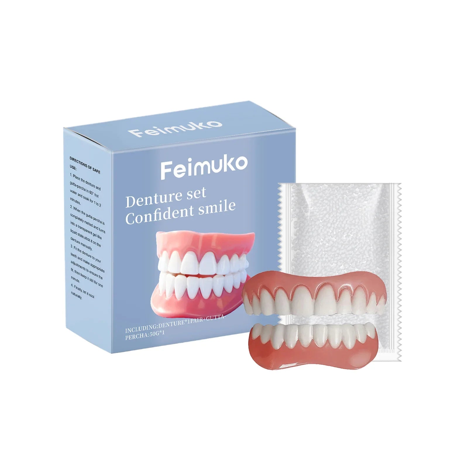 Temporary Dentures and Cosmetic Fake Teeth for Instant Smile Confidence Care - 21