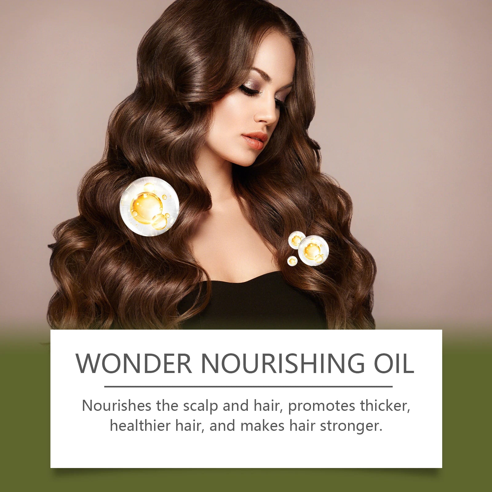 Nourishing Hair Oil and Scalp Treatment for Dry Damaged Hair Growth Repair - 11
