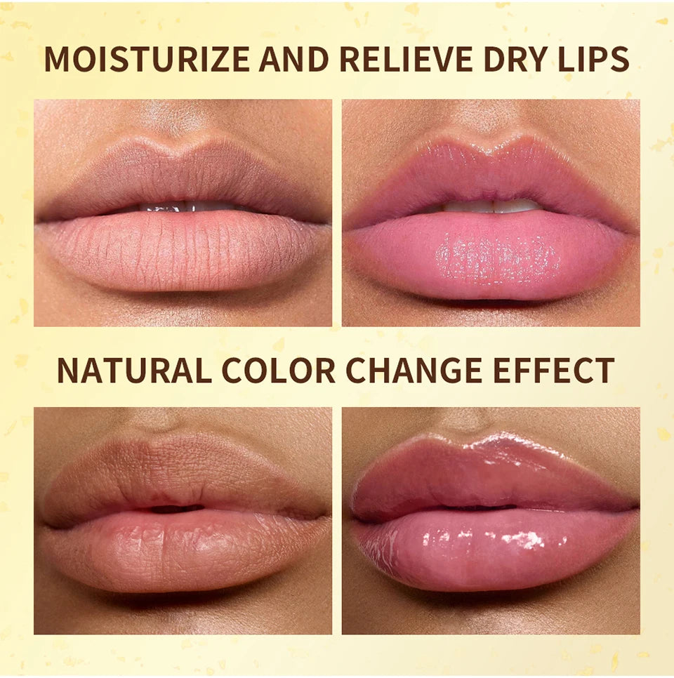 Color Changing Lipstick and Hydrating Lip Balm for Daily Natural Makeup Looks