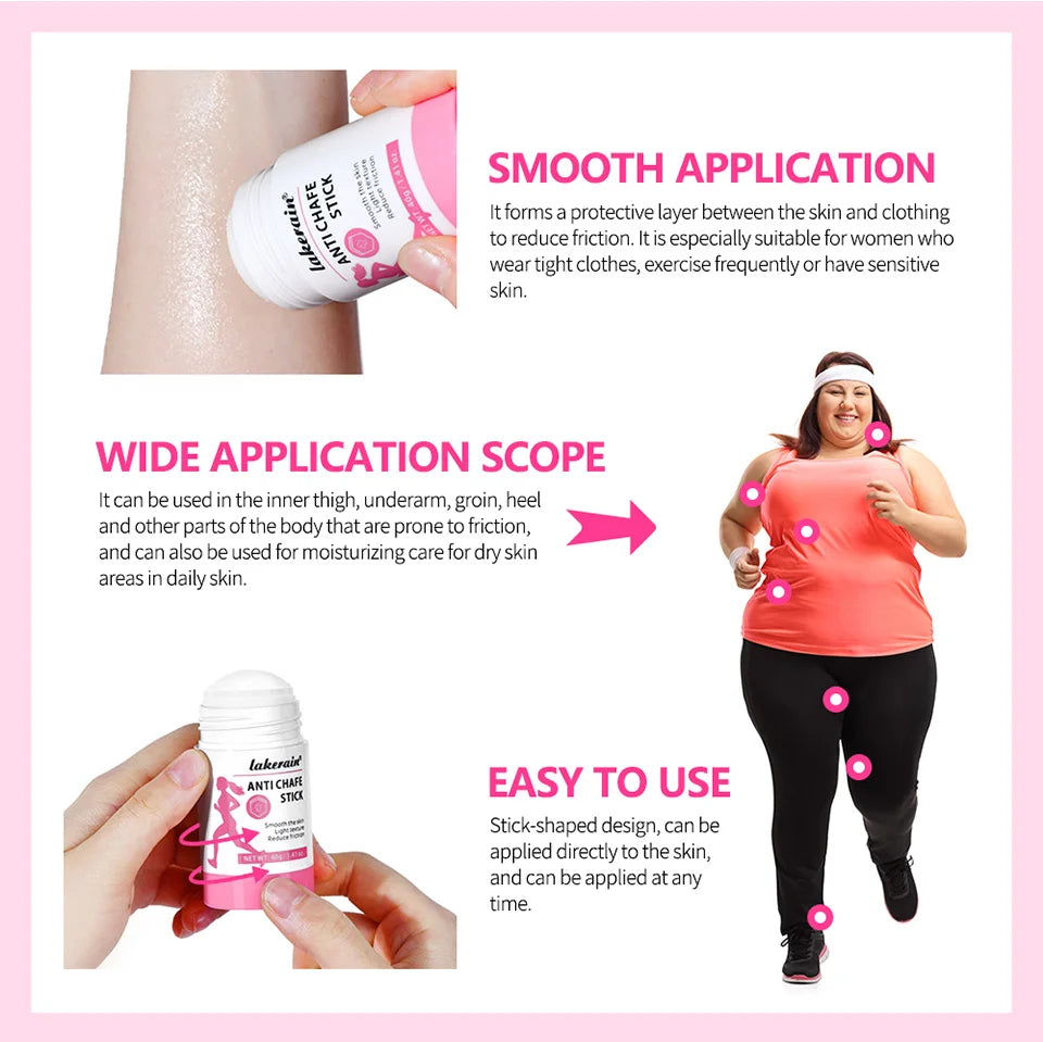 Anti Chafe Stick and Friction Relief Balm for Daily Movement and Sports - 10
