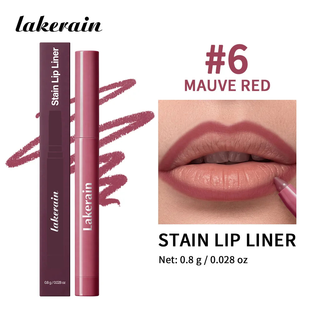 Stain Lip Liner and Matte Contour Pen for long lasting everyday lip shaping