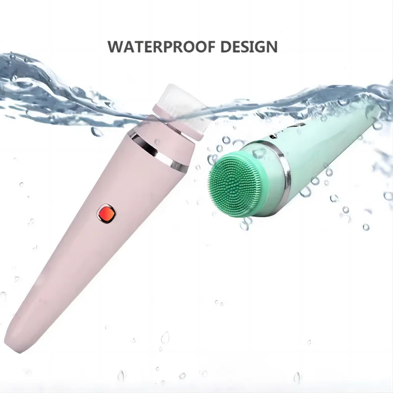 Electric Facial Cleansing Brush and Pore Cleaner for Daily Skincare Routine