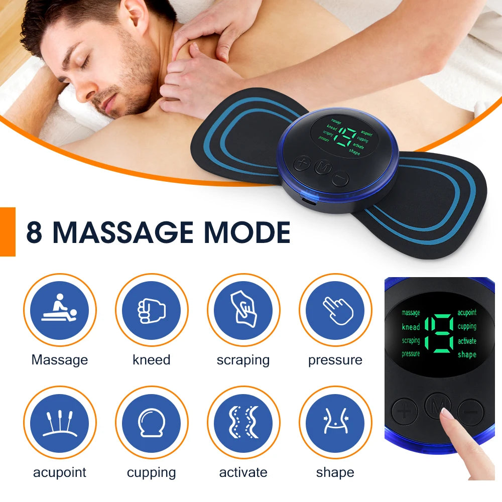 Electric Neck Massager and Body Relaxation Patch for Daily Fatigue Relief - 10
