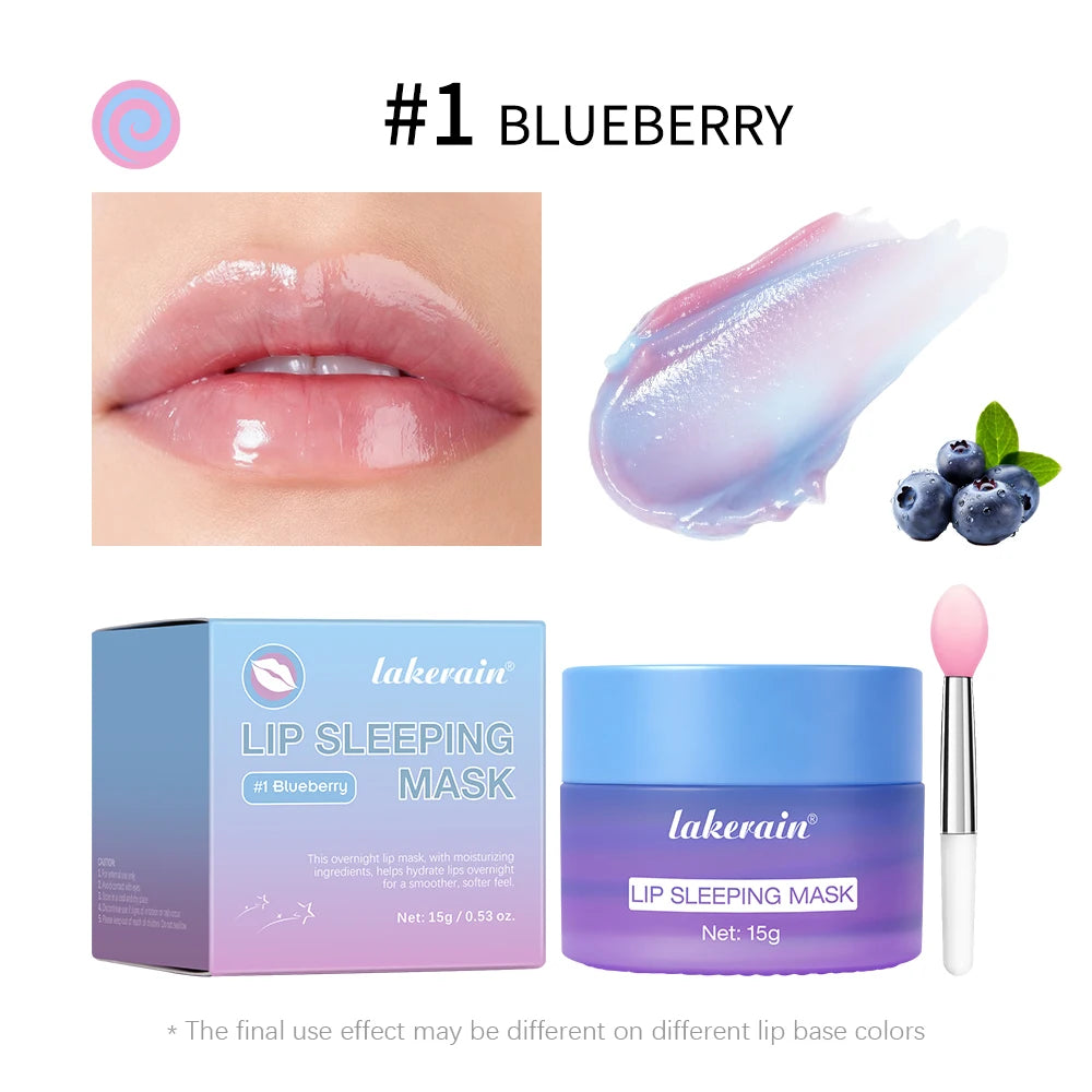 Lip Sleeping Mask and Hydrating Lip Balm for Dry Cracked Lips Overnight Repair - 32