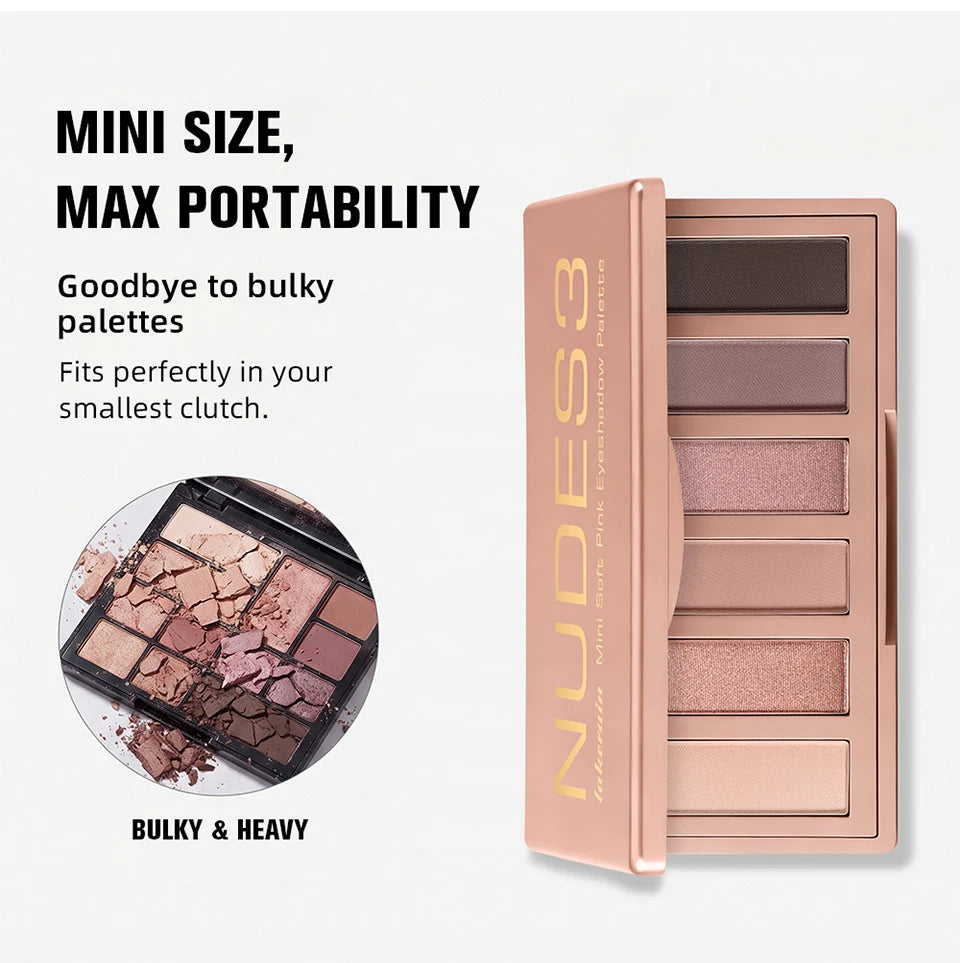 Eyeshadow Palette and Makeup Kit for Daily Natural Looks and Evening Glamour - 10