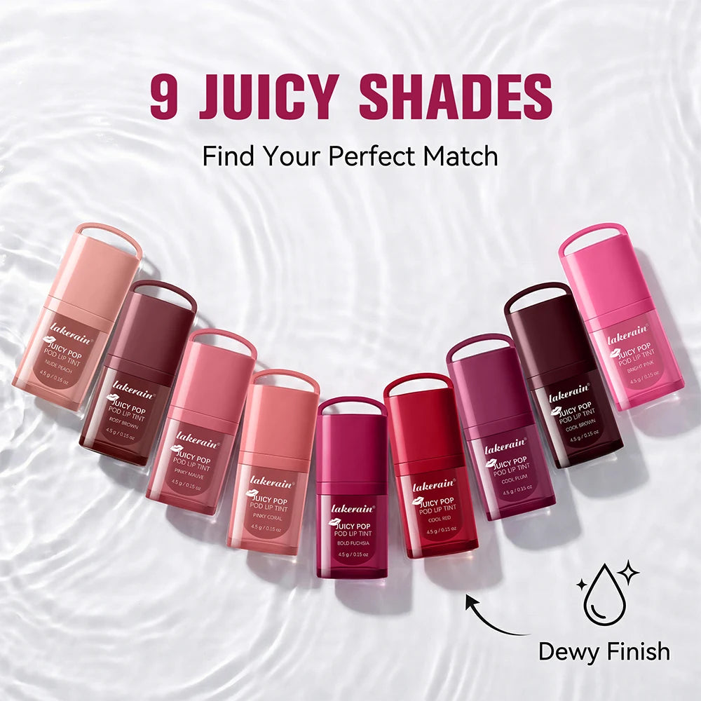 Juicy Pop Pod Lip Tint and Moisturizing Gloss for Daily Hydrating Makeup - 4