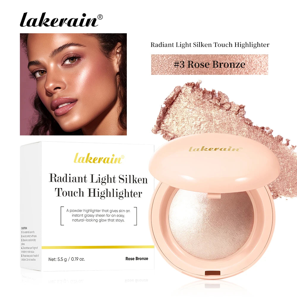 Silken Touch Highlighter Powder and Shimmer Illuminator for Daily Makeup Looks - 20