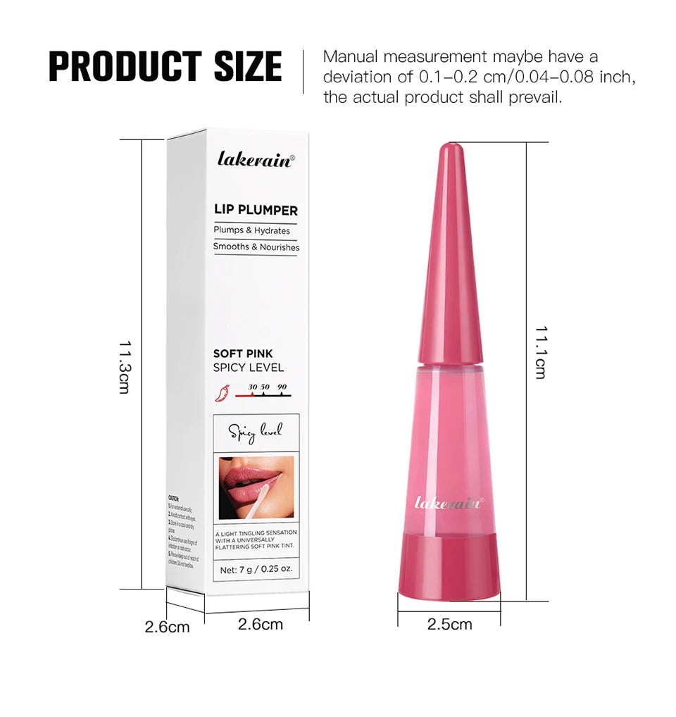 Instant Lip Plumper and Volumizing Gloss for Fuller Looking Lips and Daily Beauty - 16