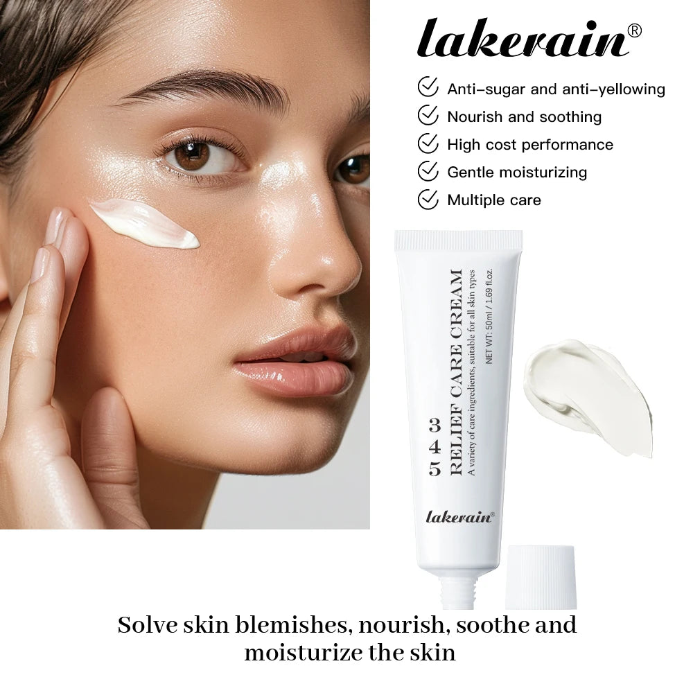 345 Relief Cream and Moisturizing Face Lotion for Daily Skincare Routine - 2