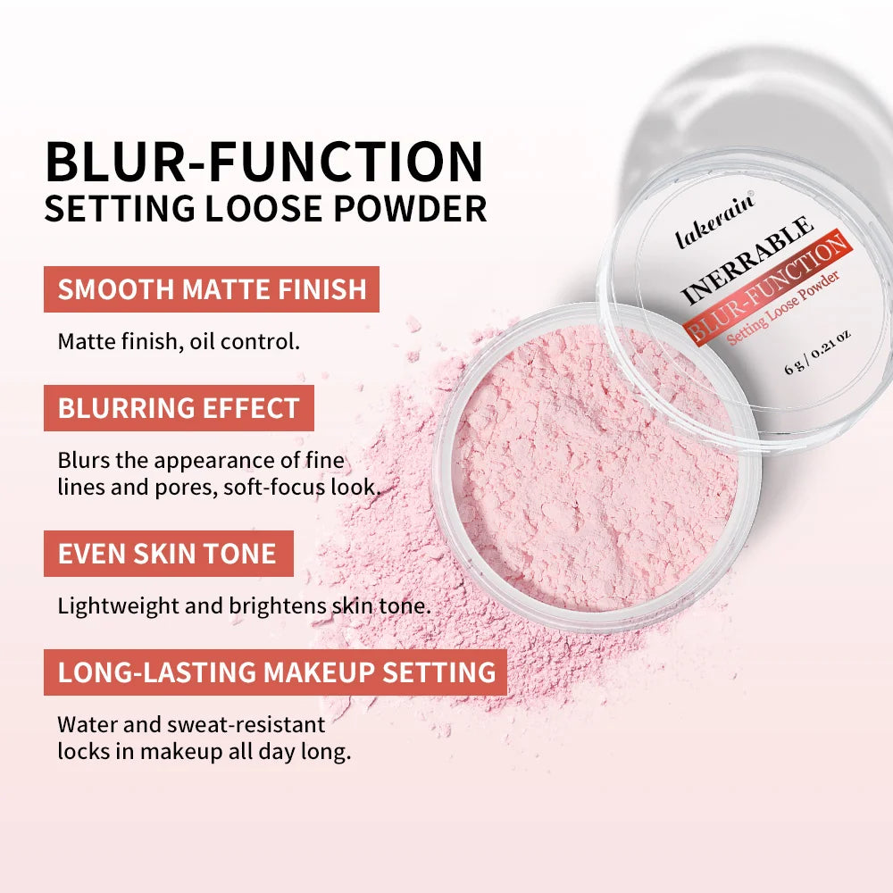 Loose Setting Powder and Finishing Face Powder for long lasting matte makeup