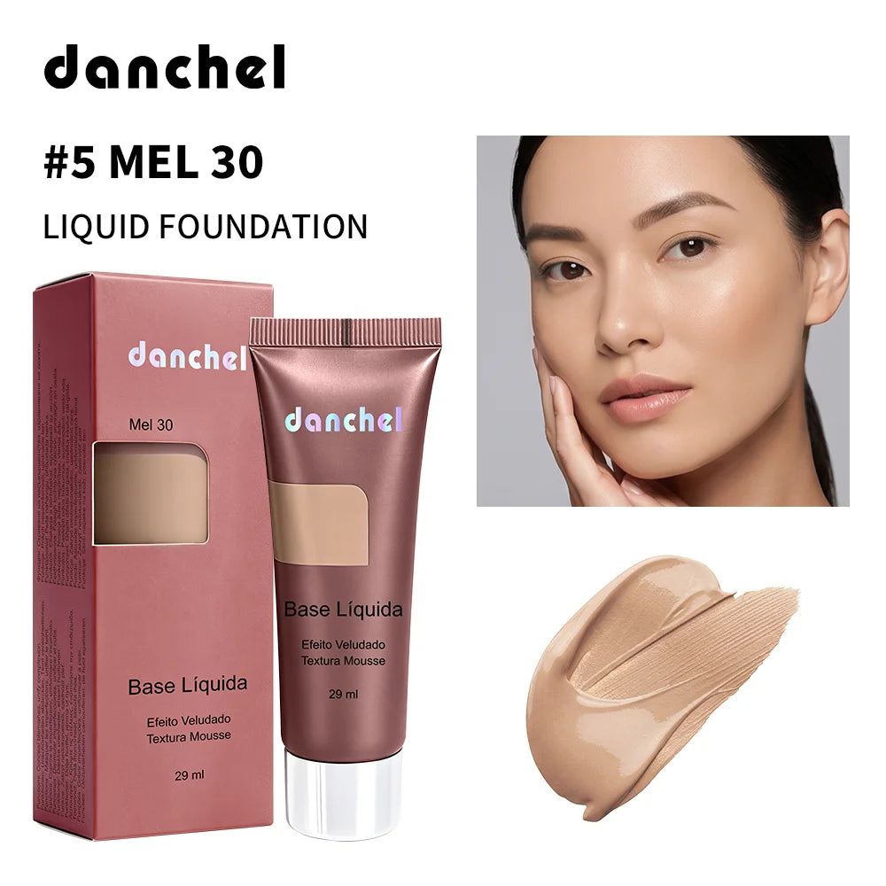 Liquid Foundation and Velvet Matte Makeup Base for Flawless Daily Face Coverage